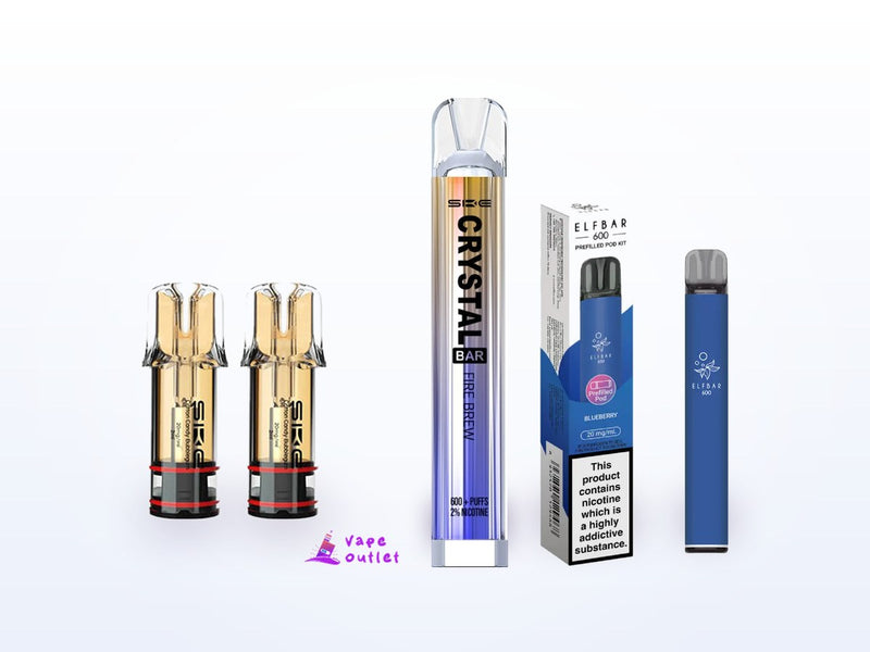 600 Puff Kits at Vape Outlet Online