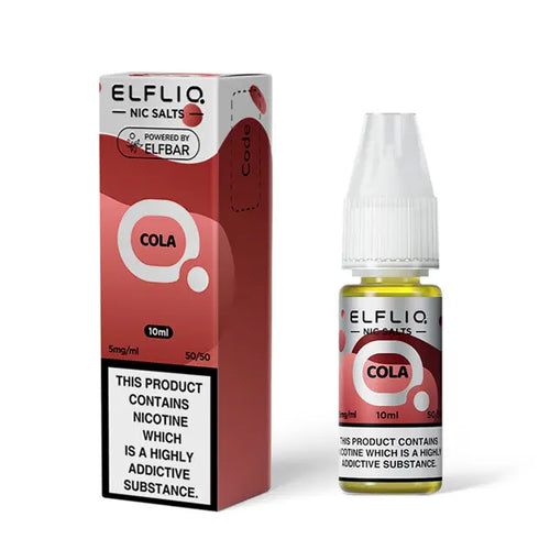 Cola Nic Salt E-Liquid by Elf Bar Elfliq Salts 10ml