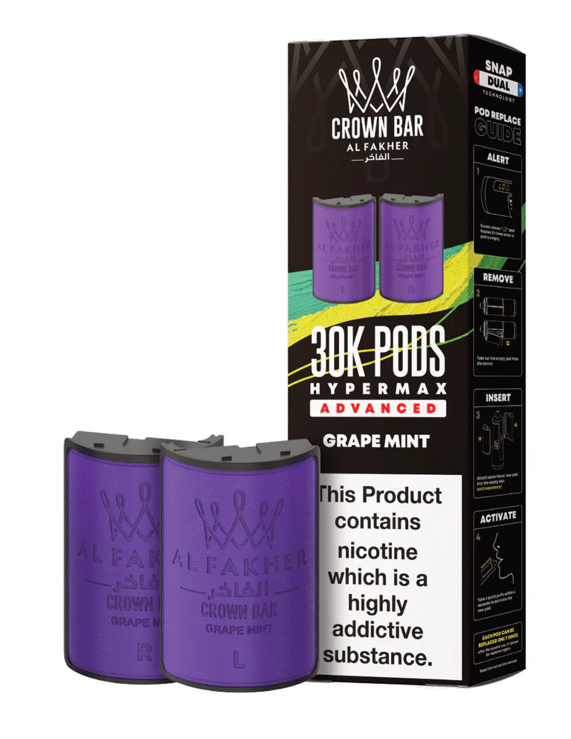 Al Fakher 30k Hypermax Prefilled Pods
