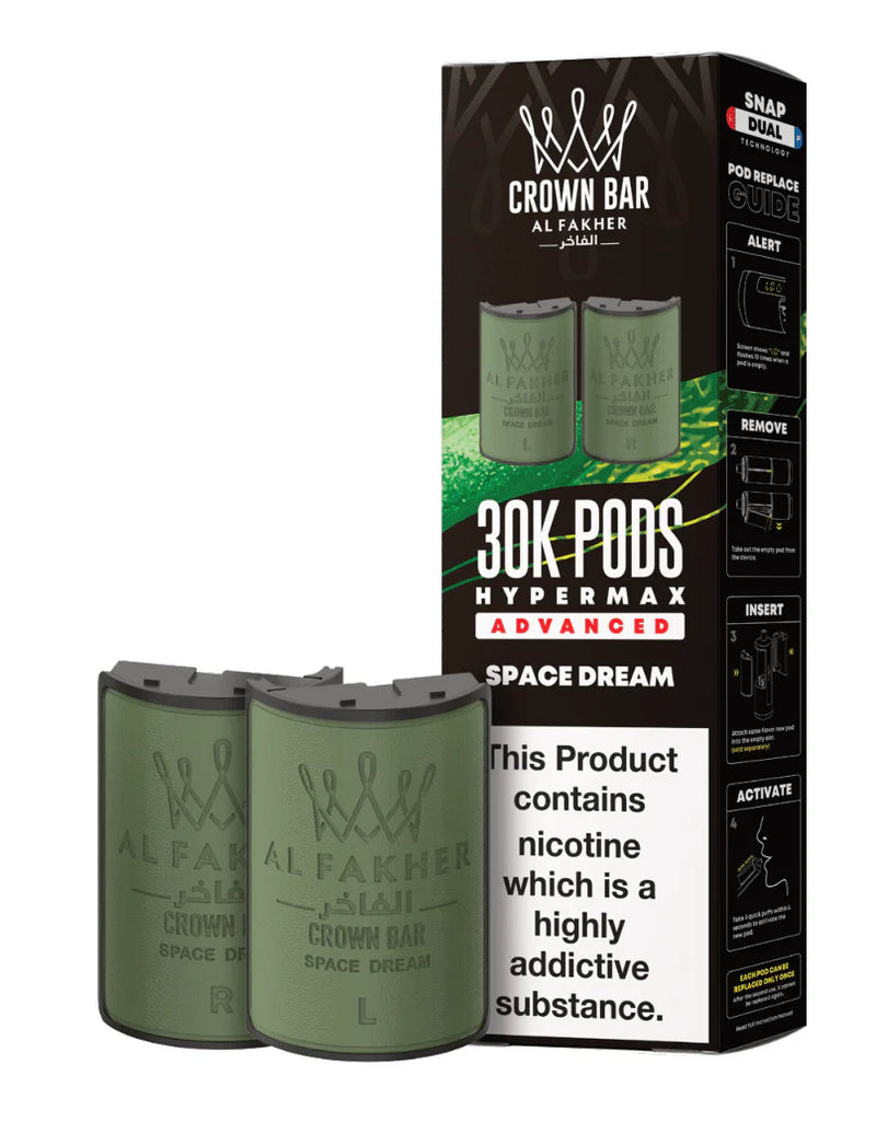 Al Fakher 30k Hypermax Prefilled Pods