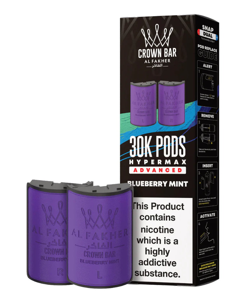 Al Fakher 30k Hypermax Prefilled Pods