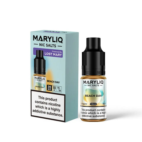Beach Day Nic Salt E-Liquid by Maryliq Salts 10ml -  Vape Outlet Online