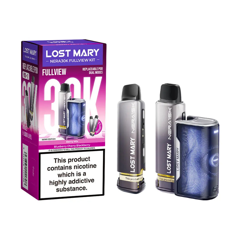 Lost Mary Nera 30K Fullview Pod Kit -  Vape Outlet Online