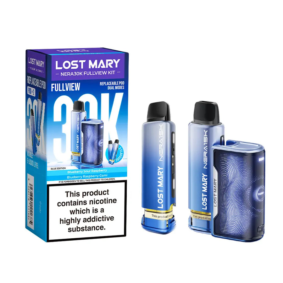 Lost Mary Nera 30K Fullview rechargeable pod kit