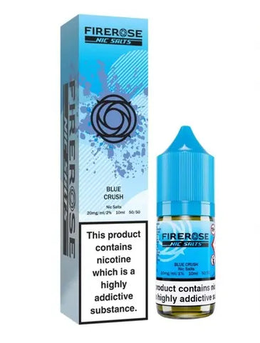 Blue Crush Nic Salt E-Liquid by Firerose 5000 Salts 10ml -  Vape Outlet Online