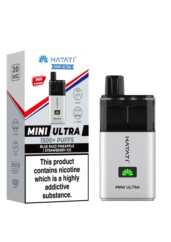 Hayati Mini Ultra Disposable Vape Kit 20mg -  Vape Outlet Online