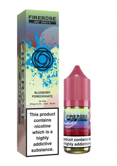 Blueberry Pomegranate Nic Salt E-Liquid by Firerose 5000 Salts 10ml -  Vape Outlet Online