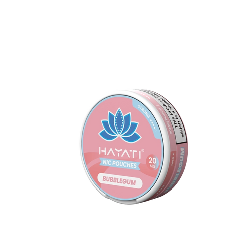 Bubblegum Nicotine Pouches by Hayati