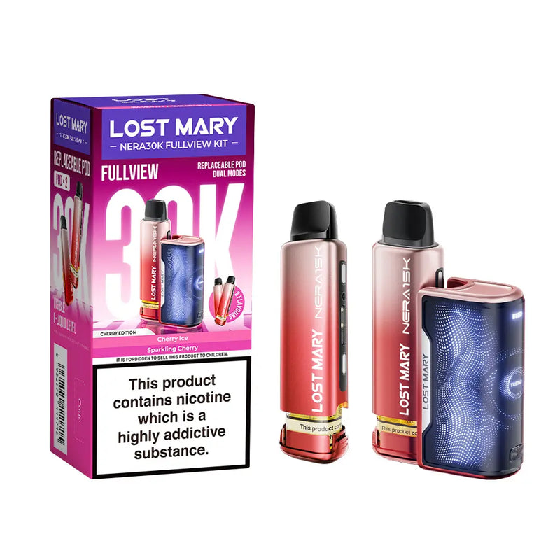 Lost Mary Nera 30K Fullview Pod Kit -  Vape Outlet Online