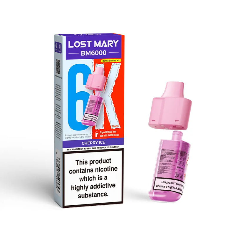 Lost Mary BM6000 Prefilled Pods 20mg -  Vape Outlet Online