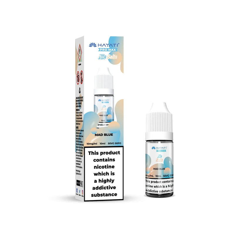 Mad Blue Nic Salt E-liquid by Hayati Pro Max 10ml -  Vape Outlet Online
