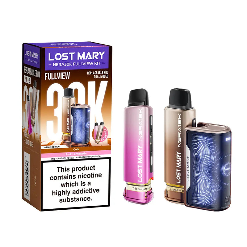 Lost Mary Nera 30K Fullview Pod Kit -  Vape Outlet Online