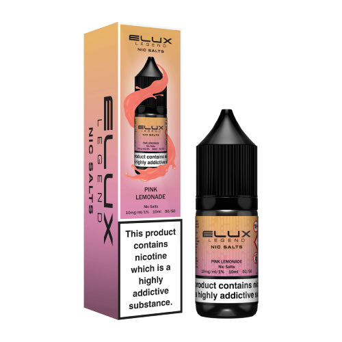 Pink Lemonade Nic Salt E-Liquid by Elux Legend 10ml -  Vape Outlet Online