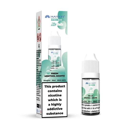 Fresh Menthol Mojito Nic Salt E-liquid by Hayati Pro Max 10ml -  Vape Outlet Online