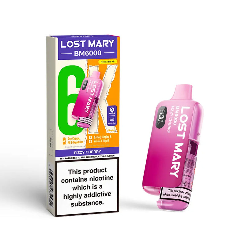 Lost Mary BM6000 Disposable Vape Kit 20mg -  Vape Outlet Online