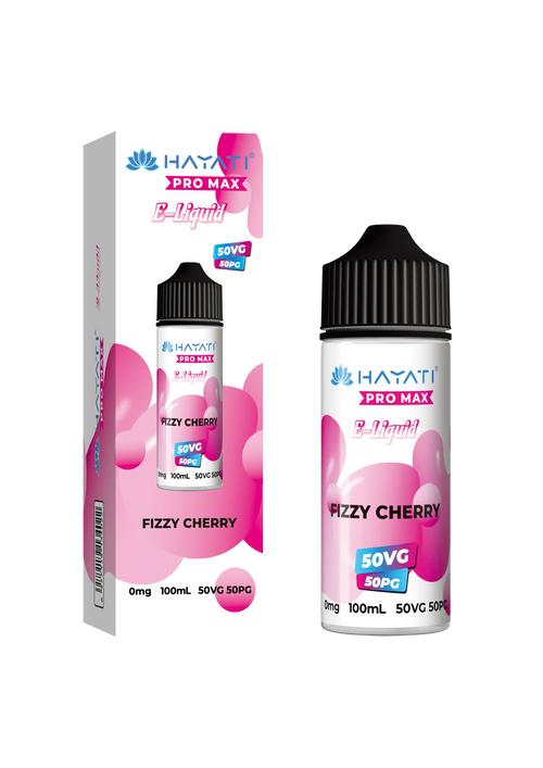 Fizzy Cherry 50/50 Shortfill E-Liquid by Hayati Pro Max 100ml