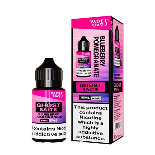 Blueberry Pomegrante Nic Salt E-liquid by Vapes Bar Ghost Salts 10ml