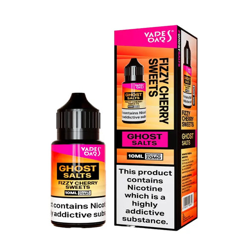 Fizzy Cherry Sweets Nic Salt E-liquid by Vapes Bar Ghost Salts 10ml