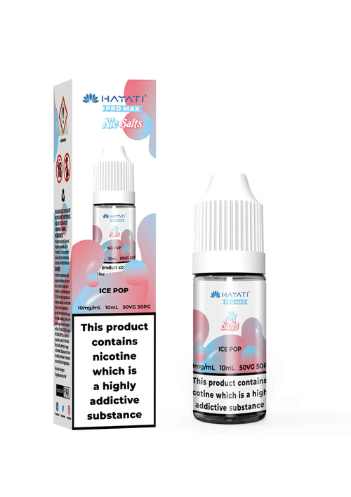 Ice Pop Nic Salt E-Liquid by Hayati Pro Max 10ml