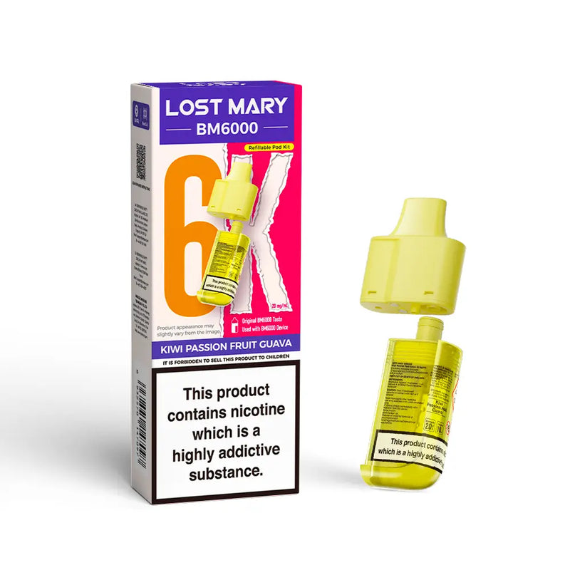 Lost Mary BM6000 Prefilled Pods 20mg -  Vape Outlet Online