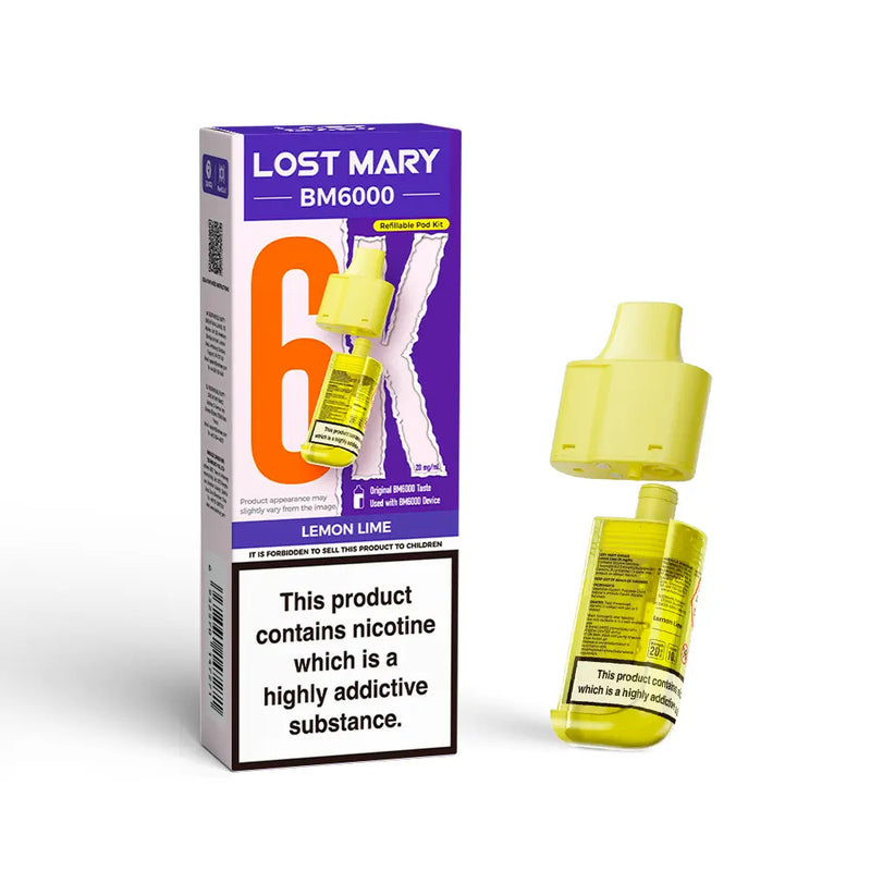 Lost Mary BM6000 Prefilled Pods 20mg -  Vape Outlet Online
