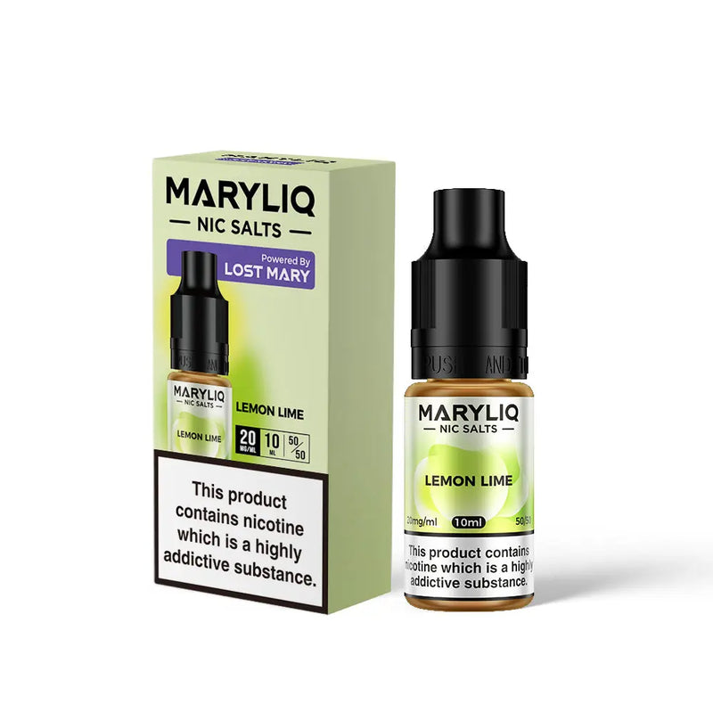 Lemon Lime Nic Salt E-Liquid by Maryliq Salts 10ml -  Vape Outlet Online