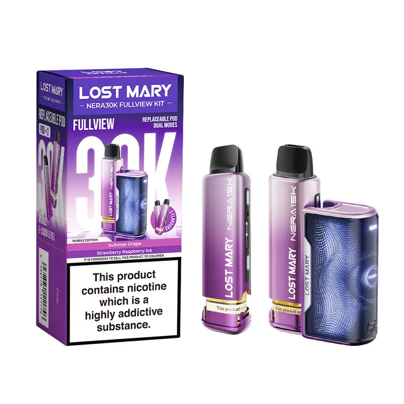 Lost Mary Nera 30K Fullview Pod Kit -  Vape Outlet Online