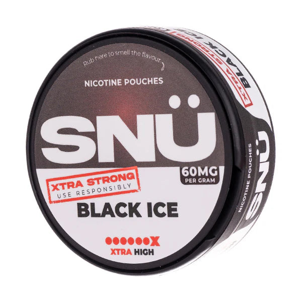 Black Ice Nicotine Pouches by SNÜ -  Vape Outlet Online