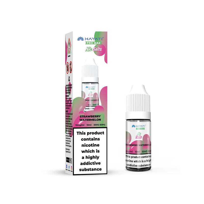 Strawberry Watermelon Nic Salt E-Liquid by Hayati Pro Max 10ml -  Vape Outlet Online