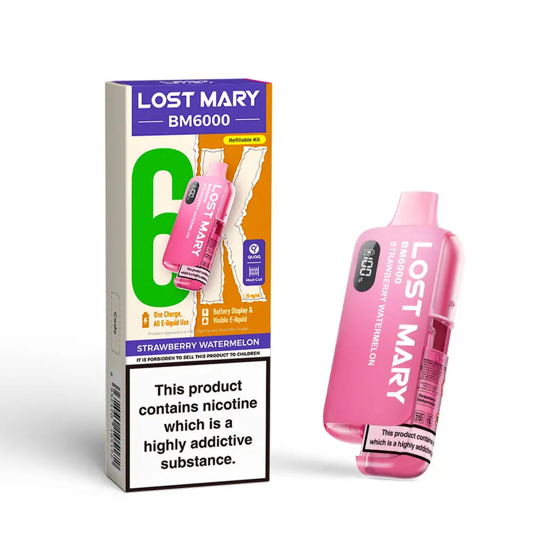 Lost Mary BM6000 Disposable Vape Kit 20mg -  Vape Outlet Online