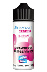 Strawberry Raspberry Ice 50/50 Shortfill E-Liquid by Hayati Pro Max 100ml -  Vape Outlet Online