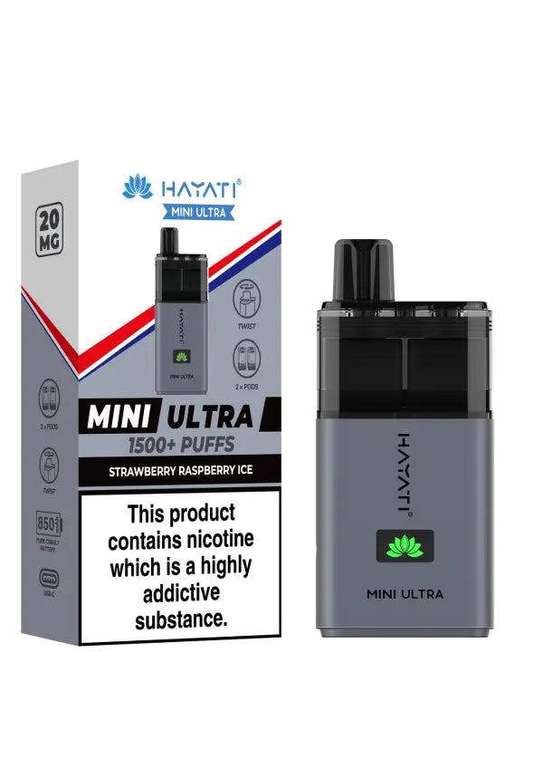 Hayati Mini Ultra Disposable Vape Kit 20mg -  Vape Outlet Online