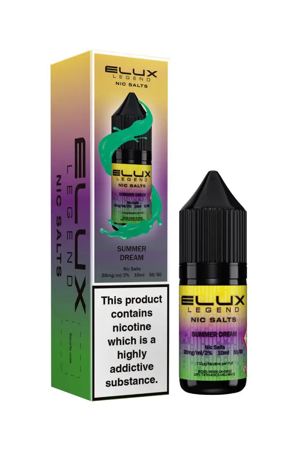 Summer Dream Nic Salt E-Liquid by Elux Legend 10ml -  Vape Outlet Online