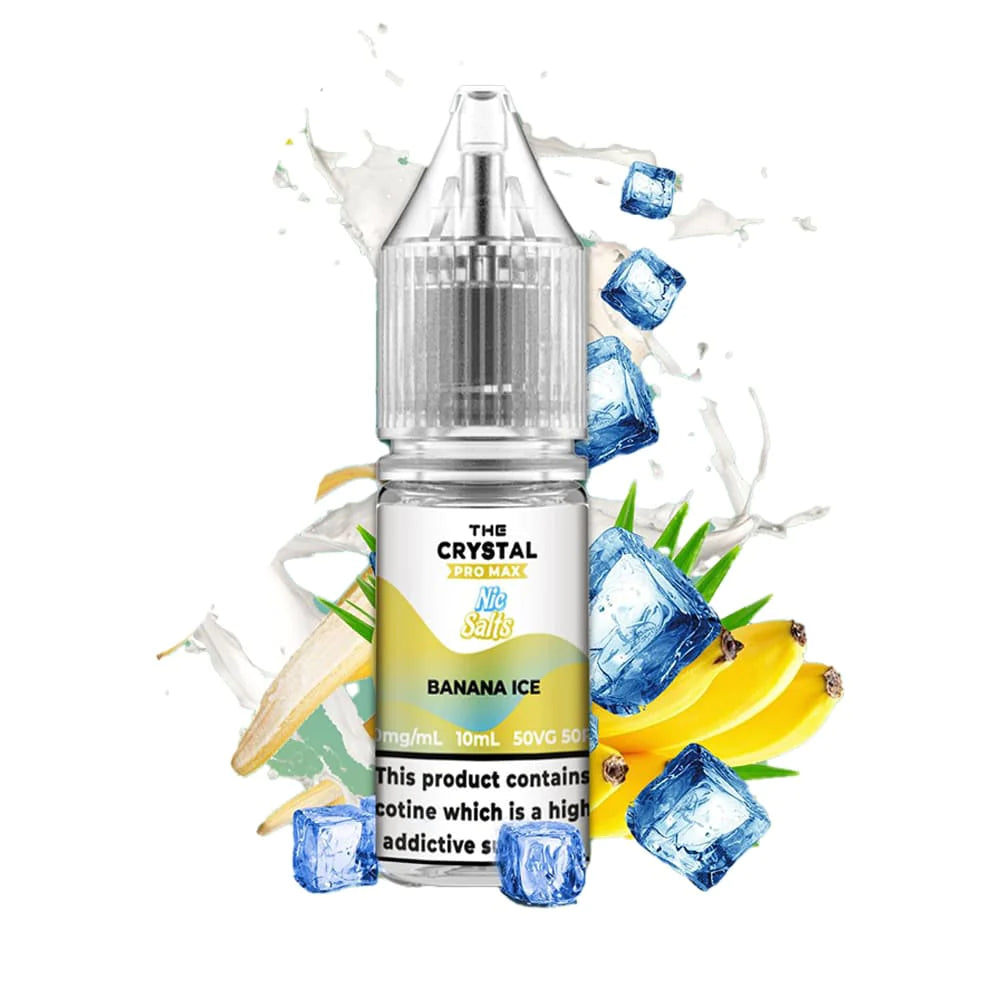 Banana Ice Nic Salt E-liquid by Hayati Pro Max 10ml -  Vape Outlet Online