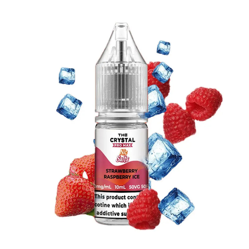 Strawberry Raspberry Ice Nic Salt E-liquid by Hayati Pro Max 10ml -  Vape Outlet Online