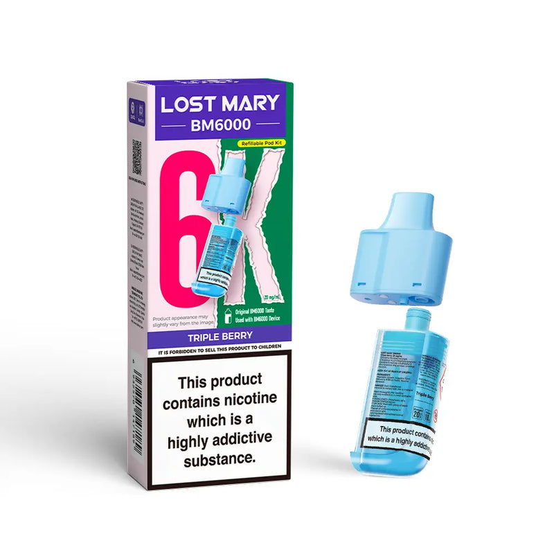 Lost Mary BM6000 Prefilled Pods 20mg -  Vape Outlet Online