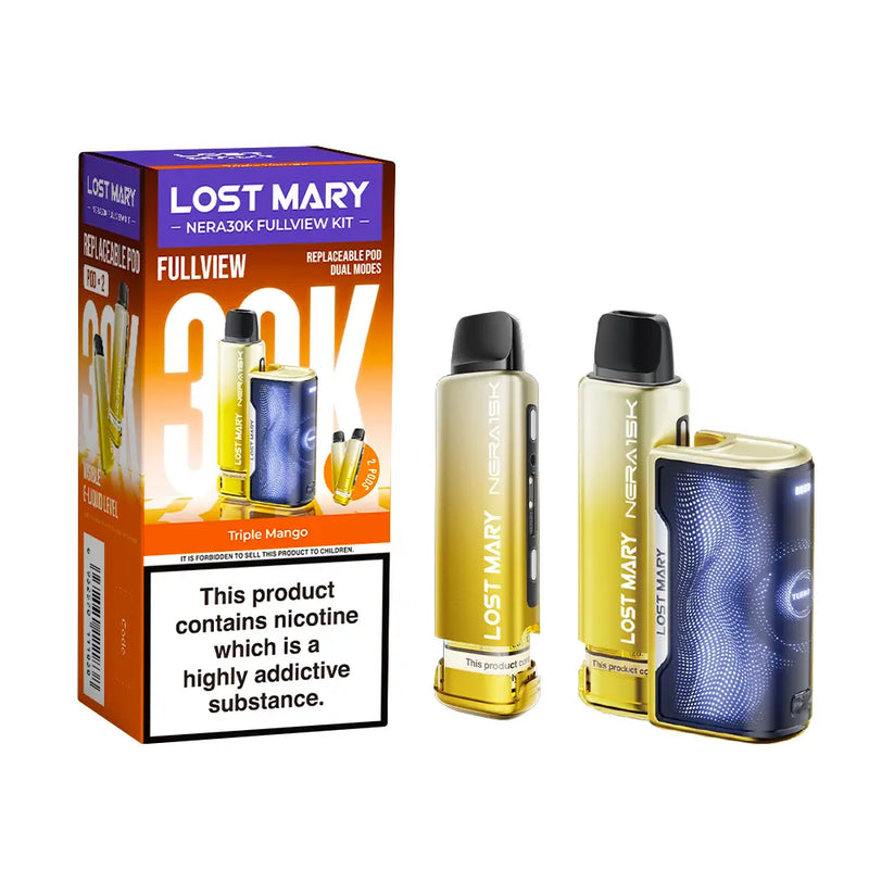 Lost Mary Nera 30K Fullview Pod Kit -  Vape Outlet Online