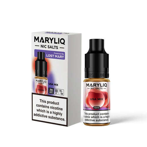 USA Mix Nic Salt E-Liquid by Maryliq Salts 10ml