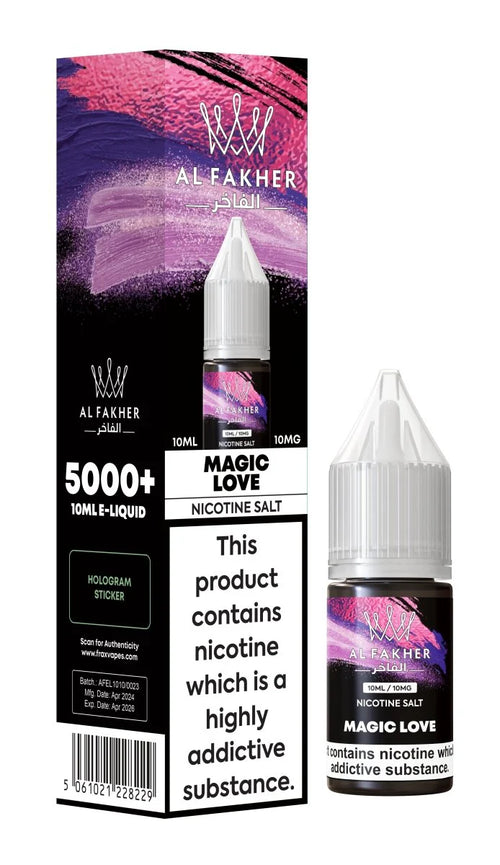 Magic Love Nic Salt E-Liquid by Al Fakher 10ml
