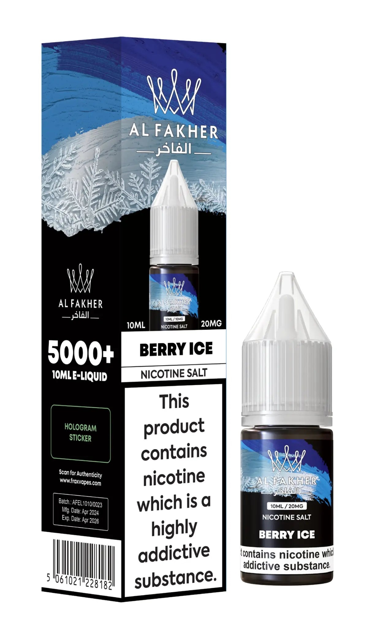 Berry Ice Nic Salt E-Liquid by Al Fakher 10ml -  Vape Outlet Online