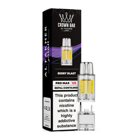 Al Fakher Crown Bar Pro Max 12K Prefilled Pods -  Vape Outlet Online