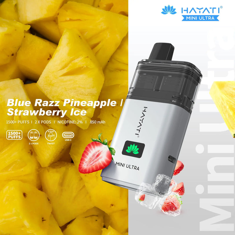 Hayati Mini Ultra Disposable Vape Kit 20mg -  Vape Outlet Online