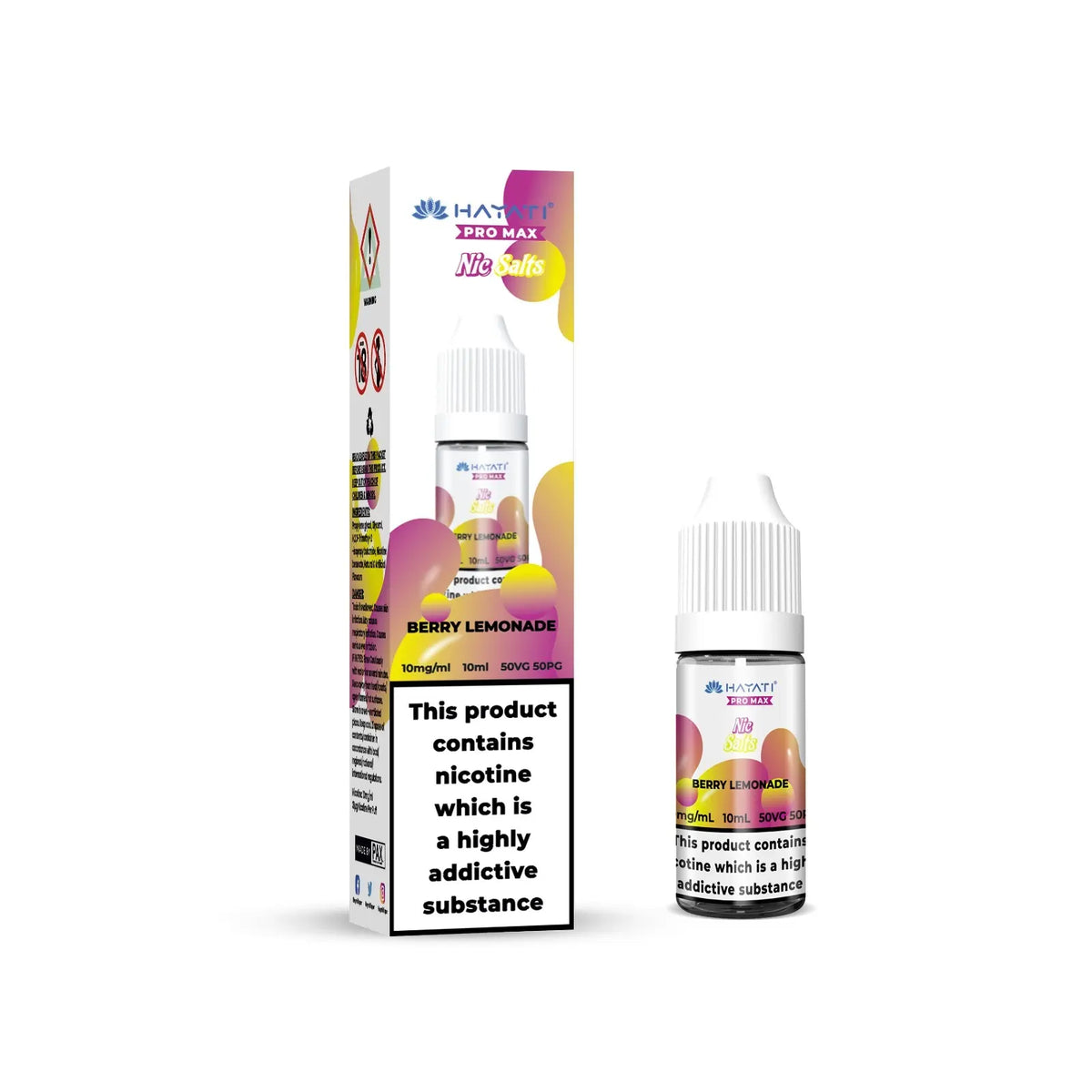 Berry Lemonade Nic Salt E-liquid by Hayati Pro Max 10ml -  Vape Outlet Online