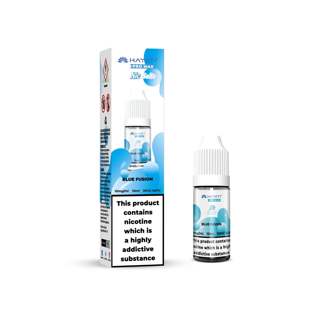 Blue Fusion Nic Salt E-liquid by Hayati Pro Max 10ml -  Vape Outlet Online