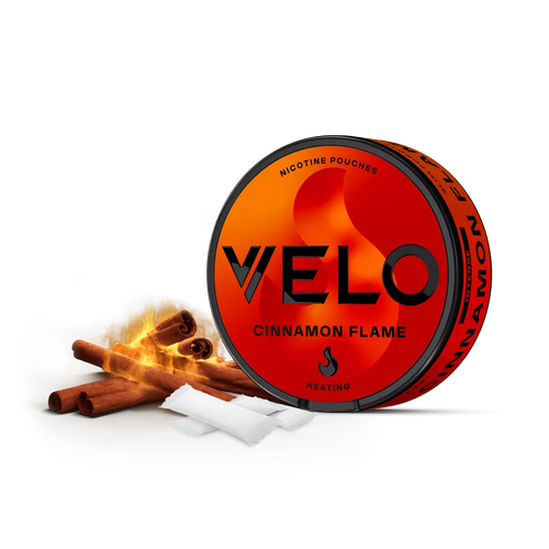 Cinnamon Flame Slim Nicotine Pouches by Velo 10mg