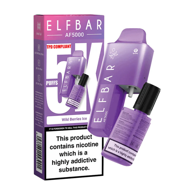 Elf Bar AF5000 Disposable Pod Kit -  Vape Outlet Online