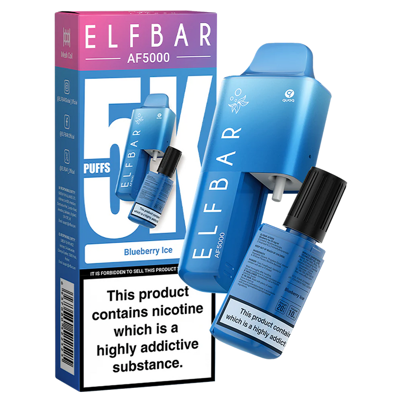 Elf Bar AF5000 Disposable Pod Kit -  Vape Outlet Online