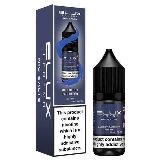 Blueberry Raspberry Nic Salt E-Liquid by Elux Legend 10ml -  Vape Outlet Online