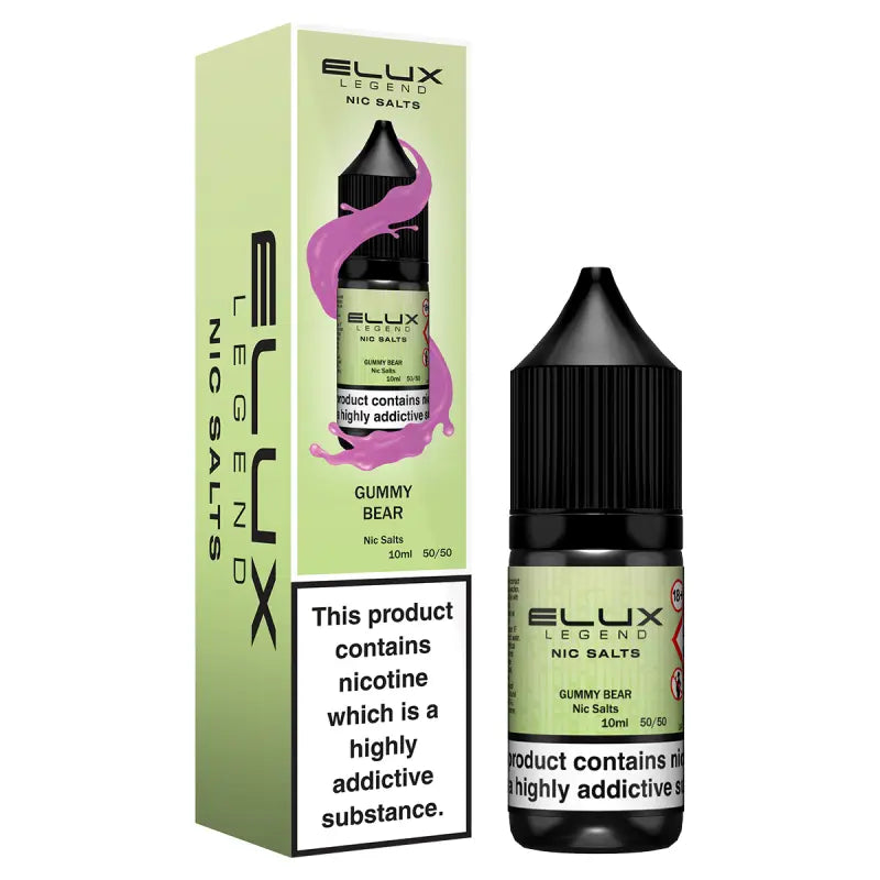 Gummy Bear Nic Salt E-Liquid by Elux Legend 10ml -  Vape Outlet Online