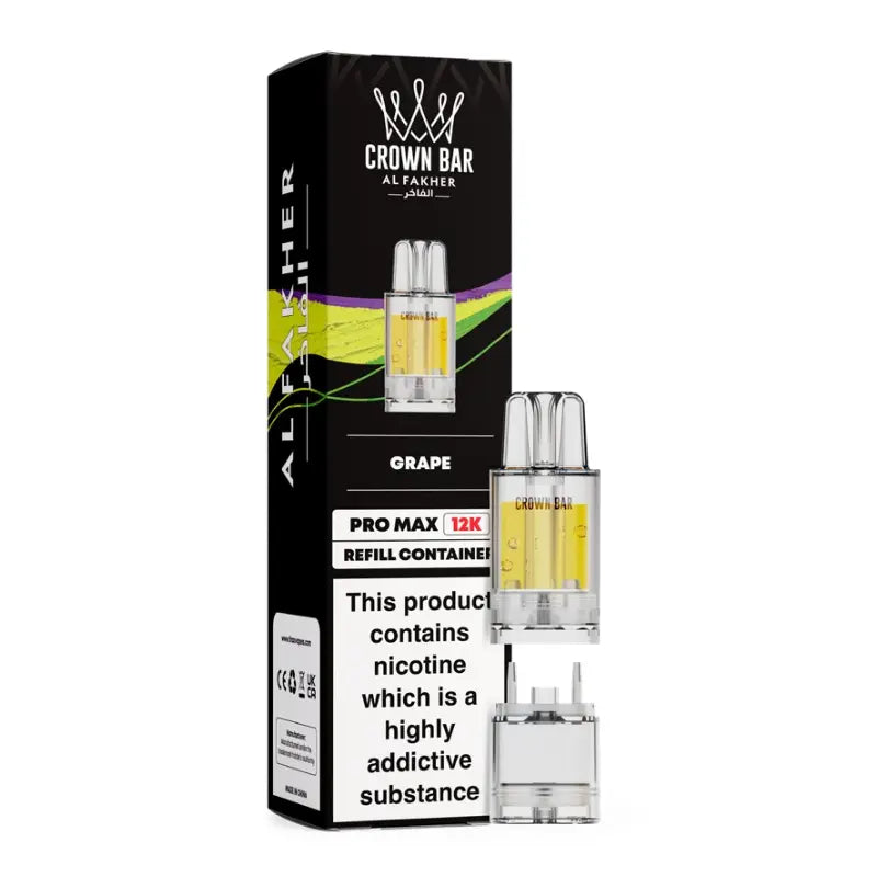 Al Fakher Crown Bar Pro Max 12K Prefilled Pods -  Vape Outlet Online
